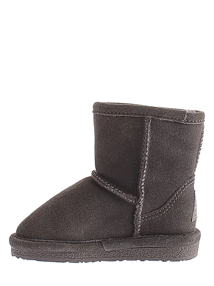 Leder-Winterboots "Ethel Toddler" In Anthrazit 5 Leder-Winterboots "Ethel Toddler" In Anthrazit – Bild 5