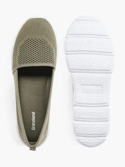 Ballerina Khaki -Günstiges Schuh Himmel Geschäft graceland ballerina khaki 2