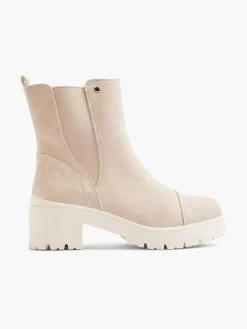 Chelsea Stiefelette Creme