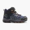Trekkingboots Hi-tec Blackout Mid Wp Jr Schwarz