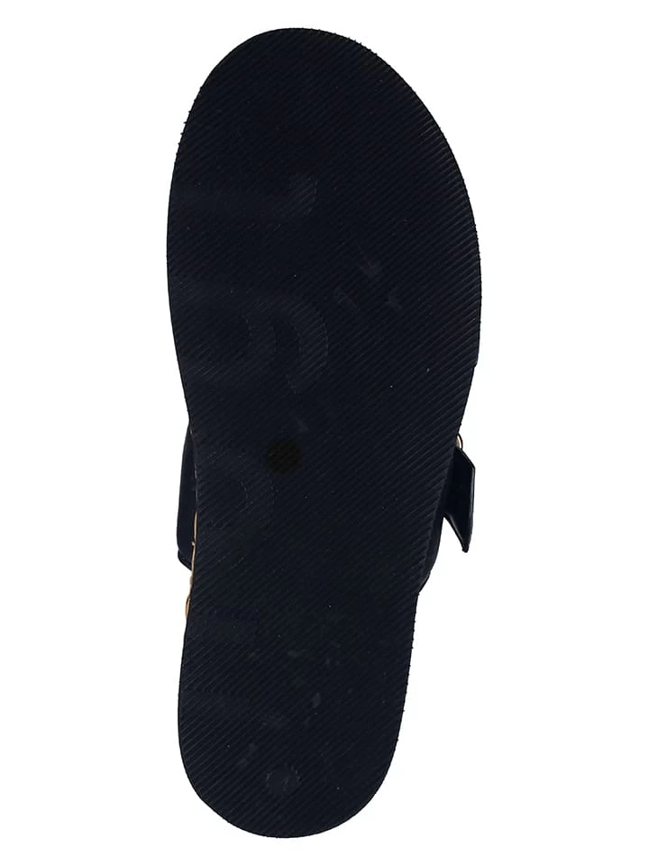 Leder-Pantoletten In Schwarz 7 Leder-Pantoletten In Schwarz – Bild 7