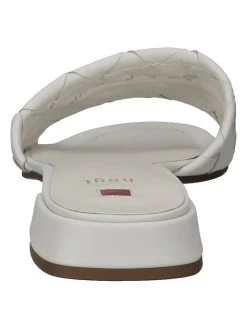 Leder-Pantoletten In Weiß 11 Leder-Pantoletten In Weiß -Günstiges Schuh Himmel Geschäft hogl leder pantoletten in weiss 4