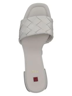 Leder-Pantoletten In Weiß 12 Leder-Pantoletten In Weiß -Günstiges Schuh Himmel Geschäft hogl leder pantoletten in weiss 5