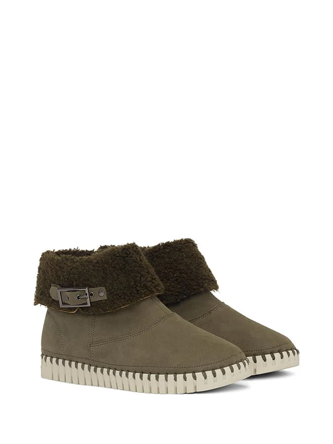 ILSE JACOBSEN Boots In Khaki 2 ILSE JACOBSEN Boots In Khaki – Bild 2