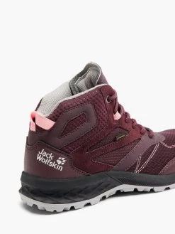 Jack Wolfskin Trekkingboots South Hiker Lt Shield Mid W Burgunder -Günstiges Schuh Himmel Geschäft jack wolfskin trekkingboots south hiker lt shield mid w burgunder 3