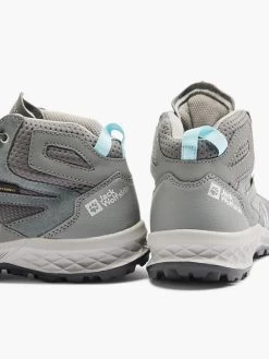 Jack Wolfskin Trekkingboots South Hiker Lt Shield Mid W Grau -Günstiges Schuh Himmel Geschäft jack wolfskin trekkingboots south hiker lt shield mid w grau 3