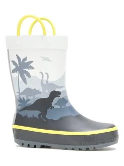 Kamik Gummistiefel "Dino" In Grau -Günstiges Schuh Himmel Geschäft kamik gummistiefel dino in grau 3