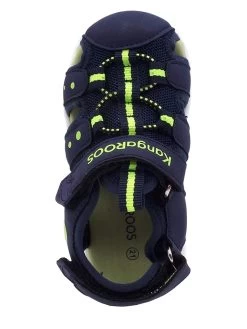 KangaRoos Halbsandalen "K-Mini" In Dunkelblau -Günstiges Schuh Himmel Geschäft kangaroos halbsandalen k mini in dunkelblau 5