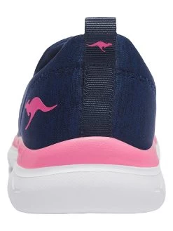 KangaRoos Slipper "Celine" In Dunkelblau/ Rosa/ Weiß -Günstiges Schuh Himmel Geschäft kangaroos slipper celine in dunkelblau rosa weiss 4