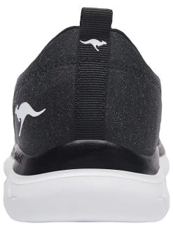 KangaRoos Slipper "Celine" In Schwarz/ Weiß -Günstiges Schuh Himmel Geschäft kangaroos slipper celine in schwarz weiss 4