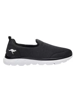 KangaRoos Slipper "Celine" In Schwarz/ Weiß -Günstiges Schuh Himmel Geschäft kangaroos slipper celine in schwarz weiss 7