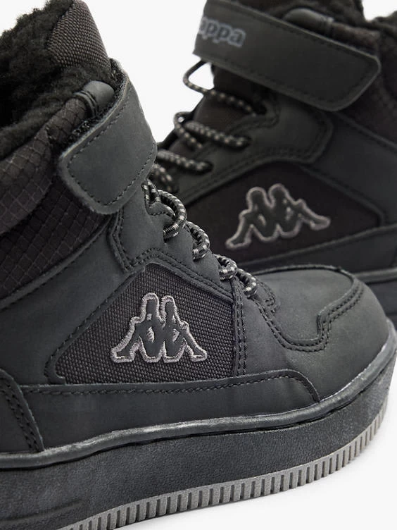 Kappa Mid Cut Schwarz 5 Kappa Mid Cut Schwarz – Bild 5