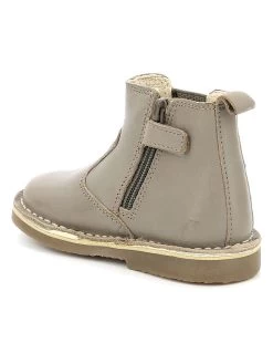 Kickers Leder-Chelsea-Boots "Maelio" In Taupe -Günstiges Schuh Himmel Geschäft kickers leder chelsea boots maelio in taupe 3