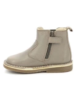 Kickers Leder-Chelsea-Boots "Maelio" In Taupe -Günstiges Schuh Himmel Geschäft kickers leder chelsea boots maelio in taupe 4