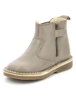 Kickers Leder-Chelsea-Boots "Maelio" In Taupe -Günstiges Schuh Himmel Geschäft kickers leder chelsea boots maelio in taupe 5