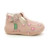 Kickers Leder-Halbsandalen "Bonbek 2" In Rosa