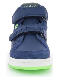 Kickers Sneakers "Bilbon Velc" In Dunkelblau/ Grün -Günstiges Schuh Himmel Geschäft kickers sneakers bilbon velc in dunkelblau grun 6