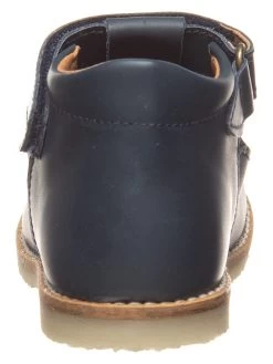 Leder-Halbsandalen In Dunkelblau -Günstiges Schuh Himmel Geschäft kmins leder halbsandalen in dunkelblau 2