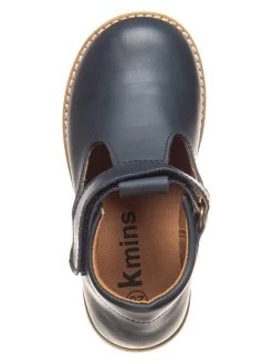 Leder-Halbsandalen In Dunkelblau -Günstiges Schuh Himmel Geschäft kmins leder halbsandalen in dunkelblau 3