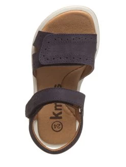 Leder-Sandalen In Dunkelblau -Günstiges Schuh Himmel Geschäft kmins leder sandalen in dunkelblau 8