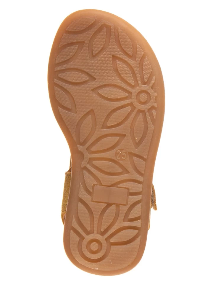 Leder-Sandalen In Senf 5 Leder-Sandalen In Senf – Bild 5