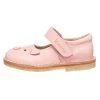 Leder-Spangenballerinas In Rosa