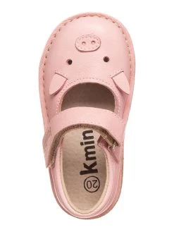 Leder-Spangenballerinas In Rosa -Günstiges Schuh Himmel Geschäft kmins leder spangenballerinas in rosa 3