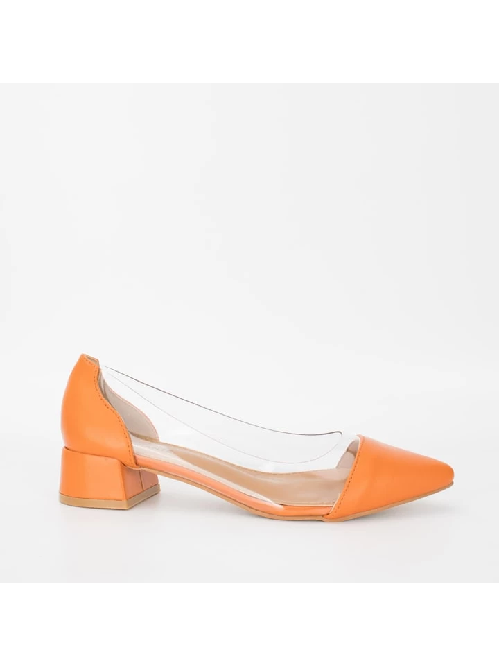 Pumps In Orange 1 Pumps In Orange