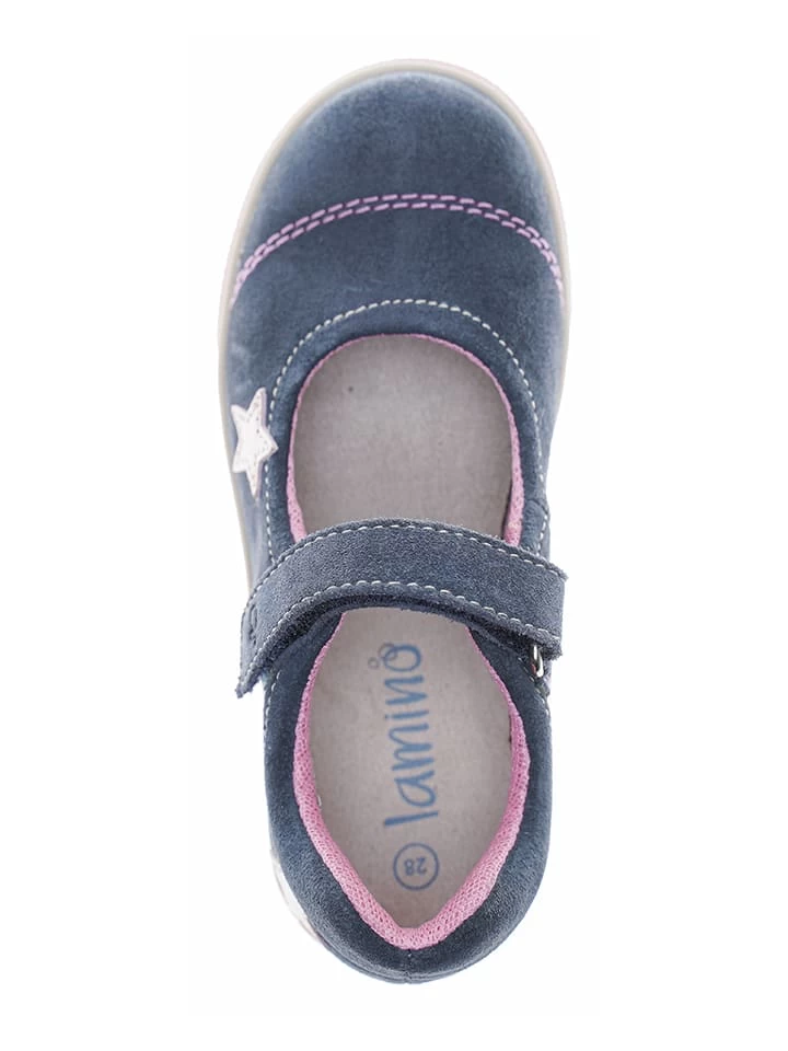 Leder-Ballerinas In Dunkelblau 5 Leder-Ballerinas In Dunkelblau – Bild 5