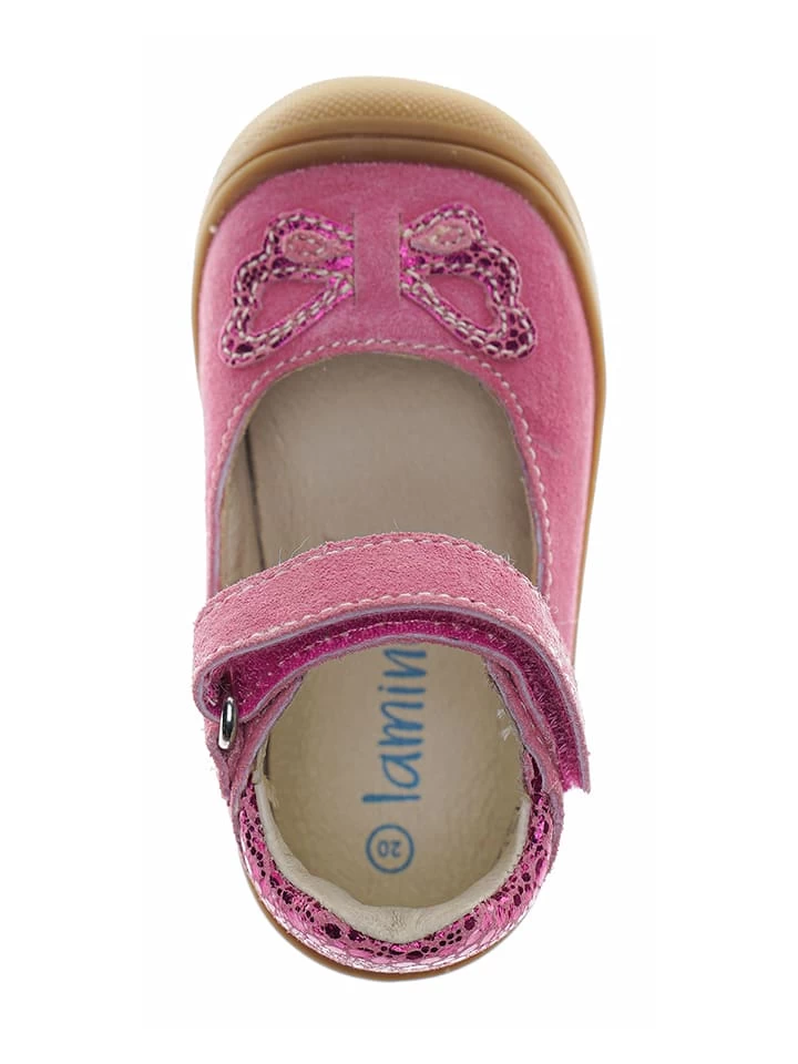 Leder-Ballerinas In Rosa 5 Leder-Ballerinas In Rosa – Bild 5