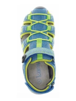 Leder-Halbsandalen In Türkis/ Gelb 14 Leder-Halbsandalen In Türkis/ Gelb -Günstiges Schuh Himmel Geschäft lamino leder halbsandalen in turkis gelb 5