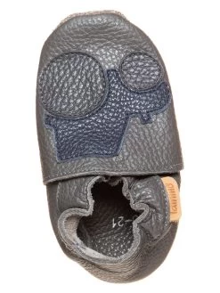 Leder-Krabbelschuhe In Grau 8 Leder-Krabbelschuhe In Grau -Günstiges Schuh Himmel Geschäft lamino leder krabbelschuhe in grau 3