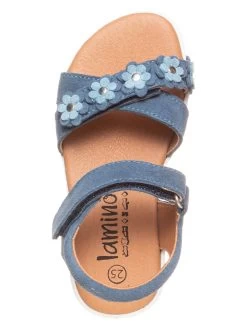 Leder-Sandalen In Blau 8 Leder-Sandalen In Blau -Günstiges Schuh Himmel Geschäft lamino leder sandalen in blau 3