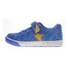 Leder-Sneakers In Blau