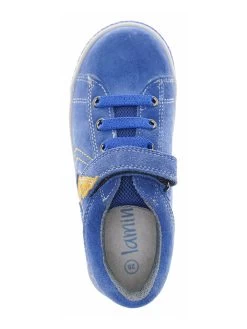 Leder-Sneakers In Blau -Günstiges Schuh Himmel Geschäft lamino leder sneakers in blau 4