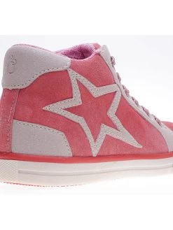 Leder-Sneakers In Koralle -Günstiges Schuh Himmel Geschäft lamino leder sneakers in koralle 6