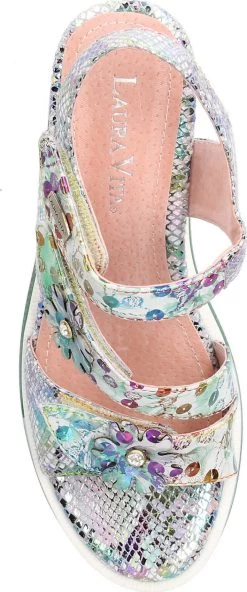 Laura Vita Dacddyo 07 Keilsandaletten -Günstiges Schuh Himmel Geschäft laura vita dacddyo 07 keilsandaletten 4