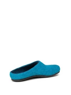Filzpantoffel In Petrol -Günstiges Schuh Himmel Geschäft magicfelt filzpantoffel in petrol 3