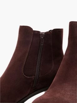 Komfort Chelsea Stiefelette Bordeaux -Günstiges Schuh Himmel Geschäft medicus komfort chelsea stiefelette bordeaux 4