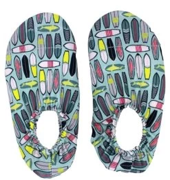 Badeschuhe "Aqua Socks - Surf Party" In Türkis/bunt