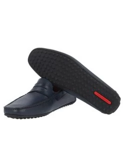 Leder-Mokassins "Patriff" In Dunkelblau -Günstiges Schuh Himmel Geschäft ortiz and reed leder mokassins patriff in dunkelblau 2