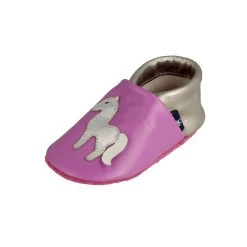Hausschuhe / Lederpuschen Mit Pferd In Lila / Silber 7 Hausschuhe / Lederpuschen Mit Pferd In Lila / Silber -Günstiges Schuh Himmel Geschäft pantau its a small world hausschuhe lederpuschen mit pferd in lila silber 3