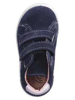 Leder-Sneakers "Cherri" In Dunkelblau/ Rosa -Günstiges Schuh Himmel Geschäft pepino leder sneakers cherri in dunkelblau rosa 3