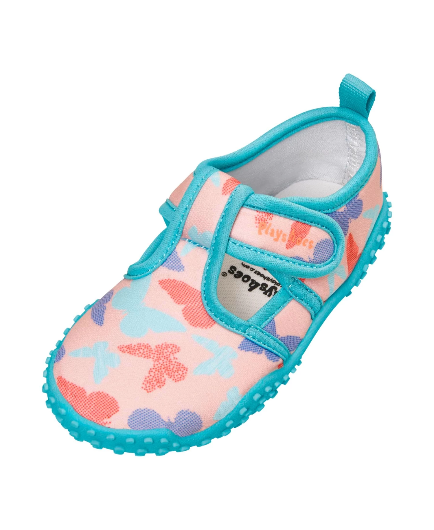 Playshoes Aqua-Schuh Schmetterlinge In Rosa 3 Playshoes Aqua-Schuh Schmetterlinge In Rosa – Bild 3