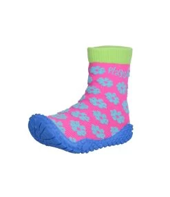 Playshoes Aqua-Socke Blume In Pink -Günstiges Schuh Himmel Geschäft playshoes aqua socke blume in pink 3