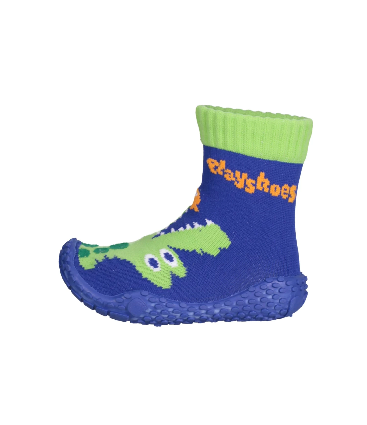Playshoes Aqua-Socke Krokodil In Marine 1 Playshoes Aqua-Socke Krokodil In Marine