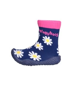 Playshoes Aqua-Socke Margerite In Marine