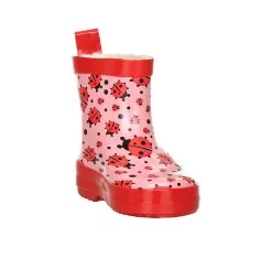 Playshoes Gummistiefel Halbschaft Marienkäfer In Rosa -Günstiges Schuh Himmel Geschäft playshoes gummistiefel halbschaft marienkafer in rosa 3