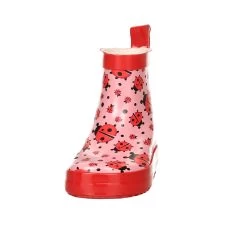 Playshoes Gummistiefel Halbschaft Marienkäfer In Rosa -Günstiges Schuh Himmel Geschäft playshoes gummistiefel halbschaft marienkafer in rosa 4