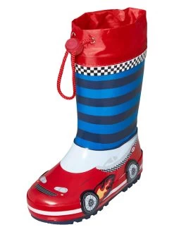 Playshoes Gummistiefel In Rot/ Blau